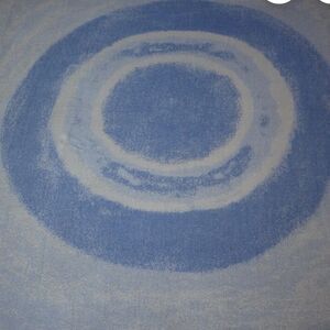 RAESHMI SILKSTORY Bamboo Blend Blue Throw Blanket-54”x 52”